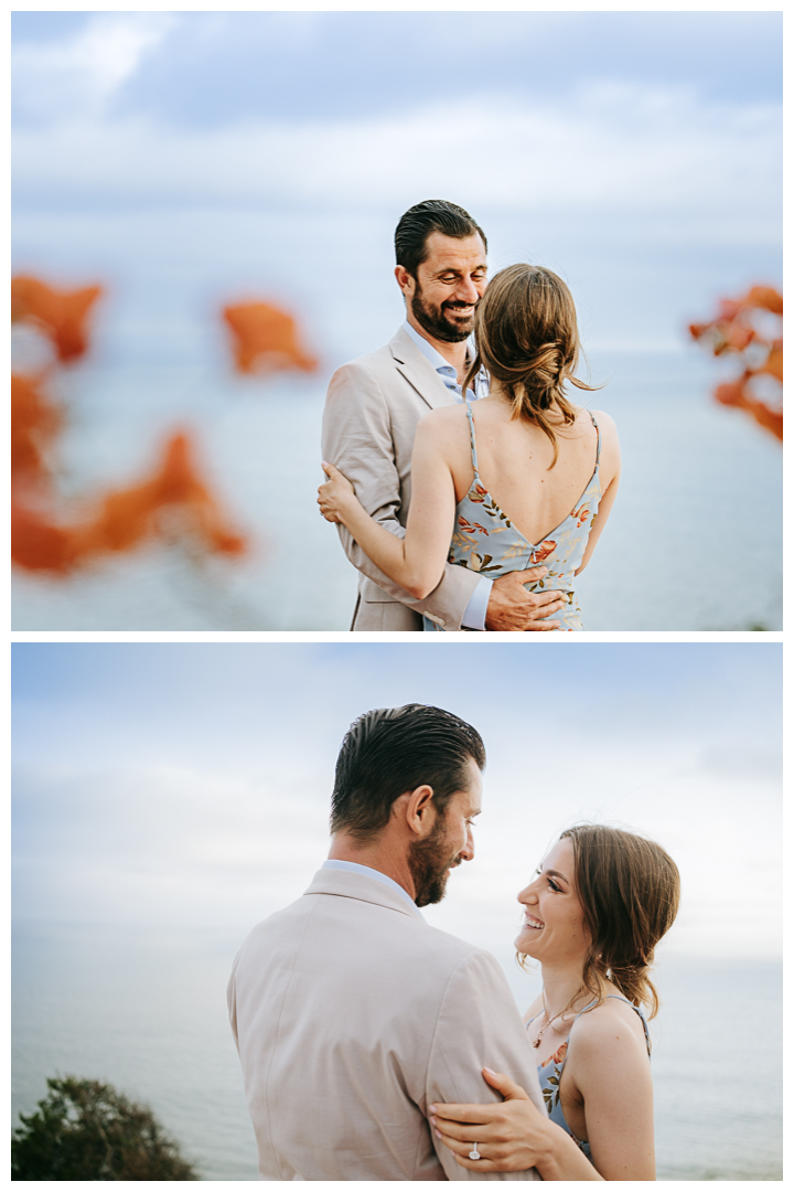 Surprise Proposal and Mini Engagement at Pacific Palisades, Los Angeles, California