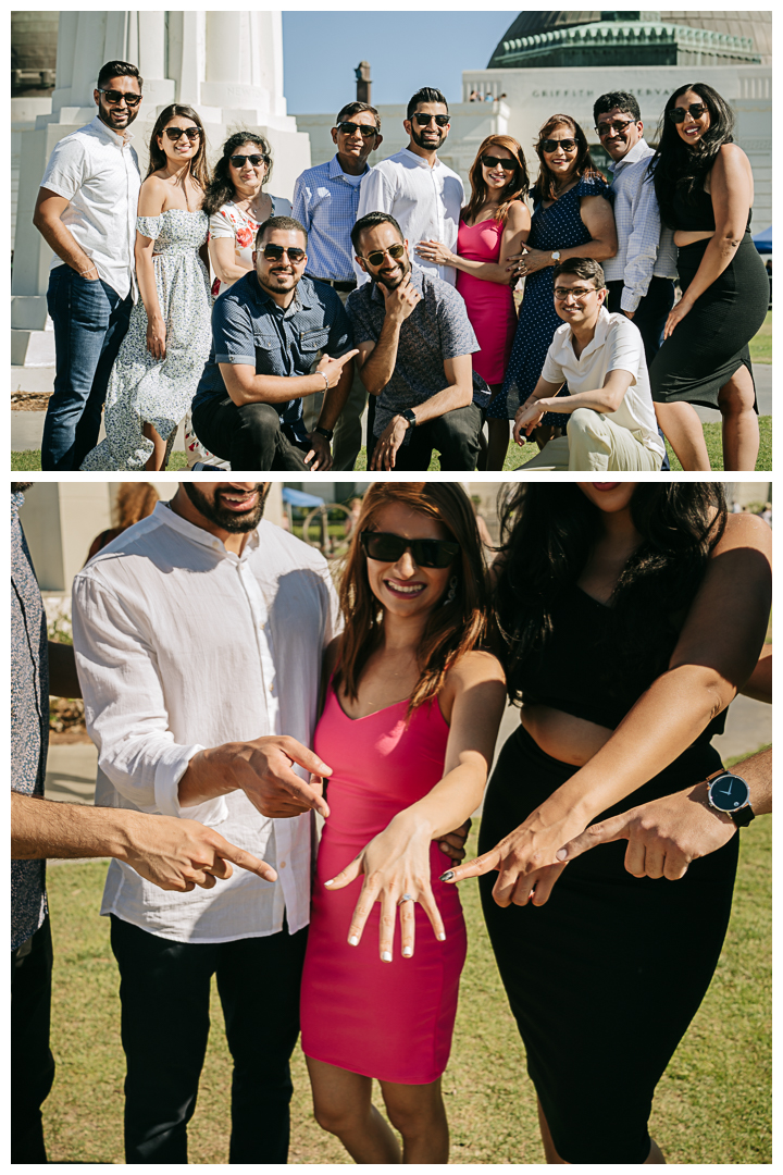 Surprise Proposal at Griffith Observatory in Los Angeles, California