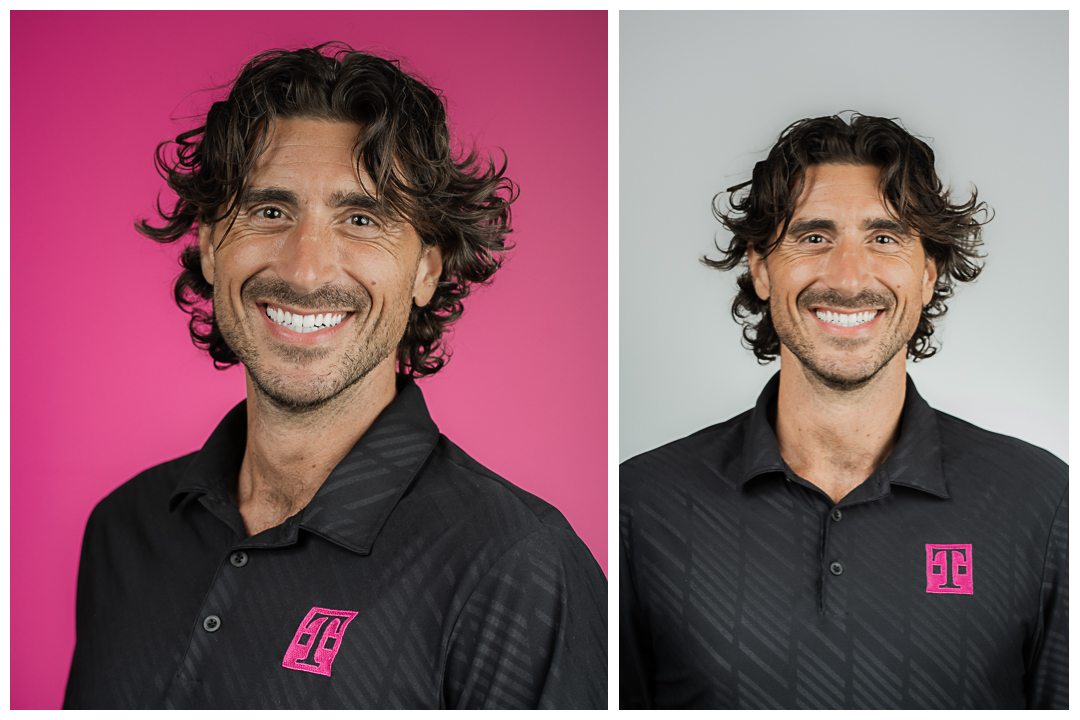 T-Mobile Branding and Professional Headshots in Manhattan Beach, Los Angeles, California