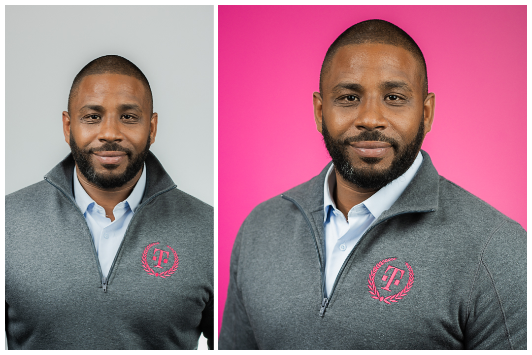 T-Mobile Branding and Professional Headshots in Manhattan Beach, Los Angeles, California