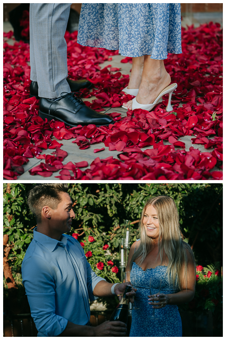 Surprise Proposal and Mini Engagement at Waldorf Astoria Beverly Hills, Los Angeles, California