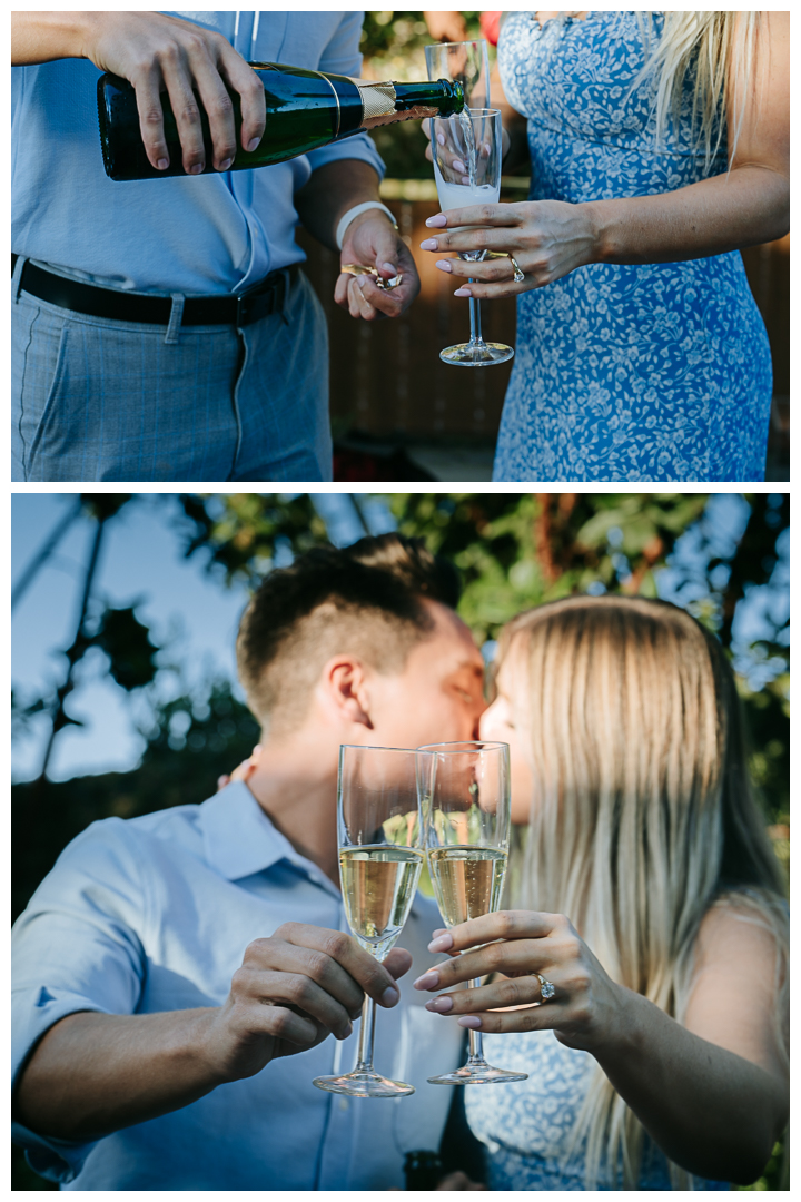 Surprise Proposal and Mini Engagement at Waldorf Astoria Beverly Hills, Los Angeles, California