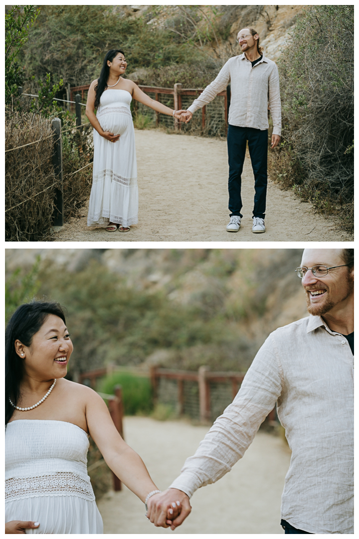 Maternity and Family Photo Shoot at Terranea Resort and Beach in Palos Verdes, Los Angeles, California