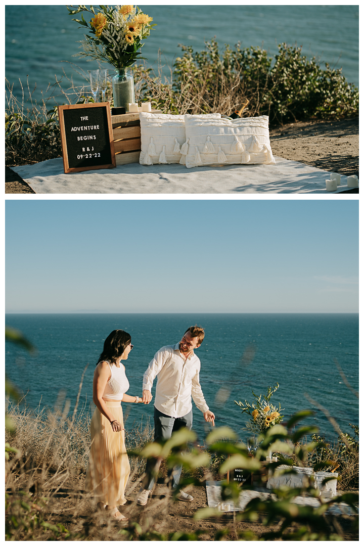 Surprise Proposal at El Matador in Malibu, California