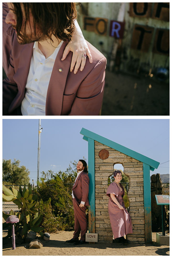 Joshua Tree National Park Engagement Photos Session in Joshua Tree, Riverside, California