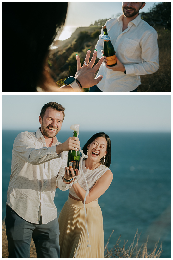 Surprise Proposal at El Matador in Malibu, California