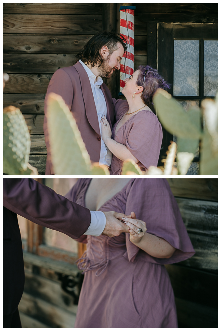 Joshua Tree National Park Engagement Photos Session in Joshua Tree, Riverside, California