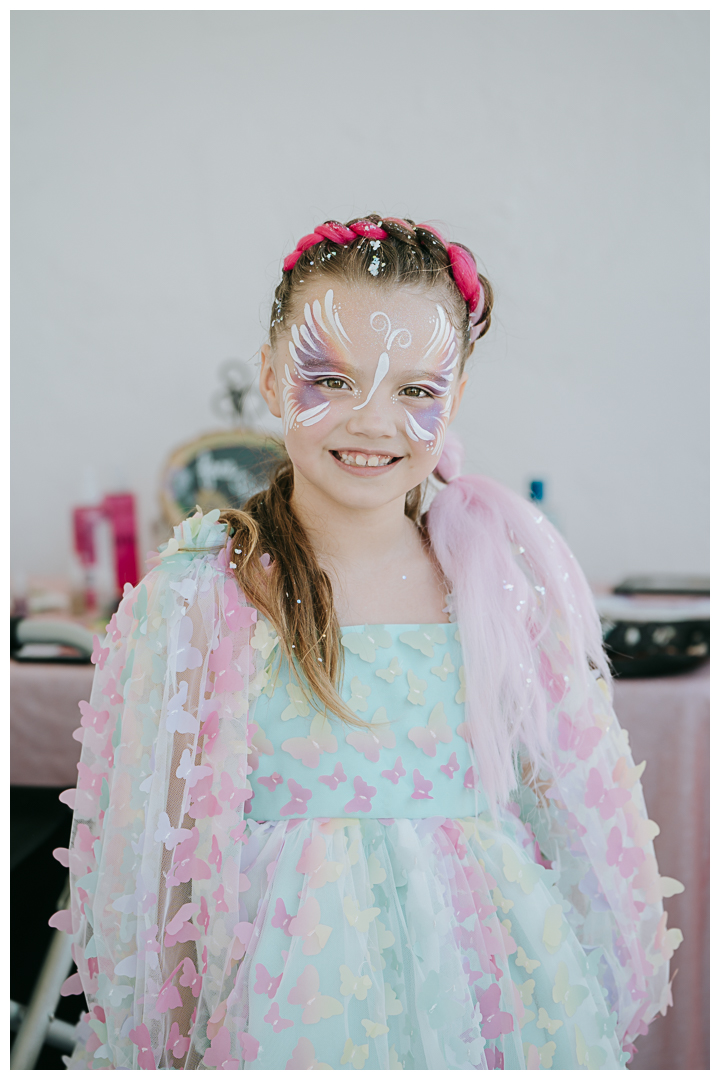 Fairy theme 8th birthday party at home in Palos Verdes, California