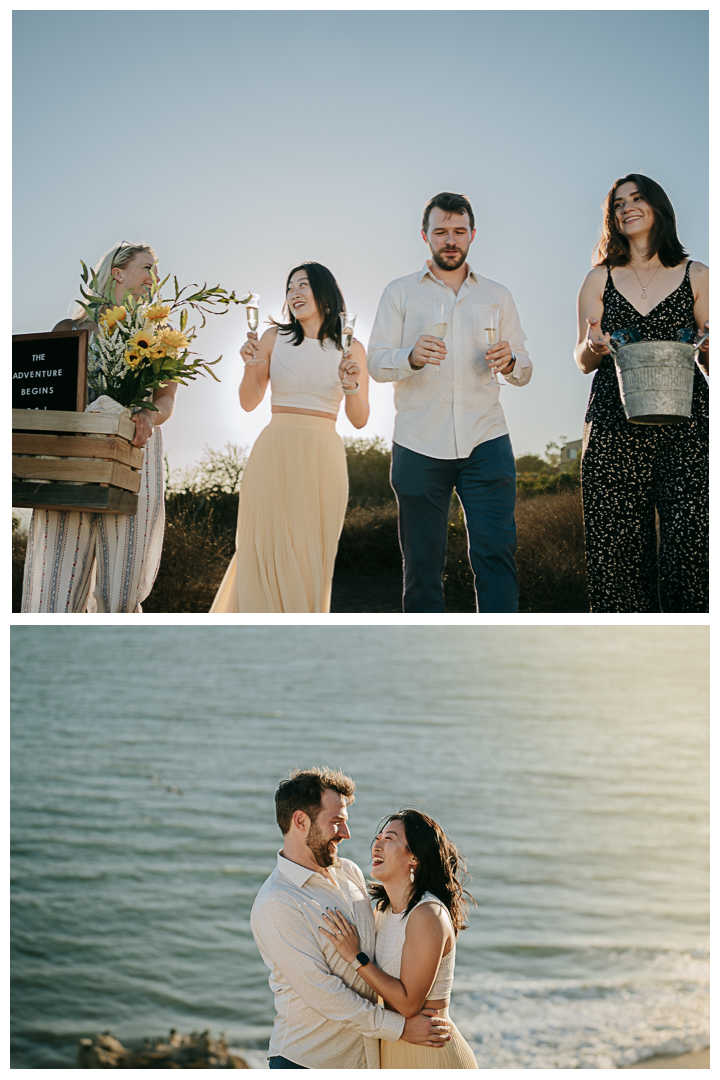 Surprise Proposal at El Matador in Malibu, California