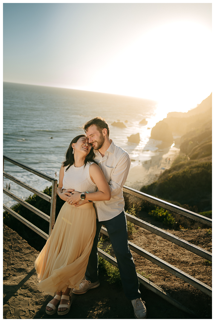 Surprise Proposal at El Matador in Malibu, California