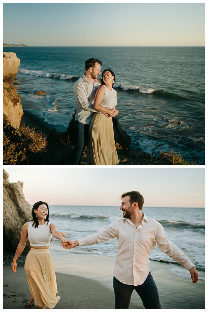 Surprise Proposal at El Matador in Malibu, California