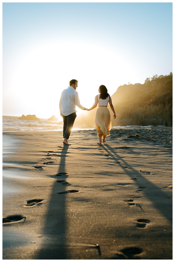 Surprise Proposal at El Matador in Malibu, California