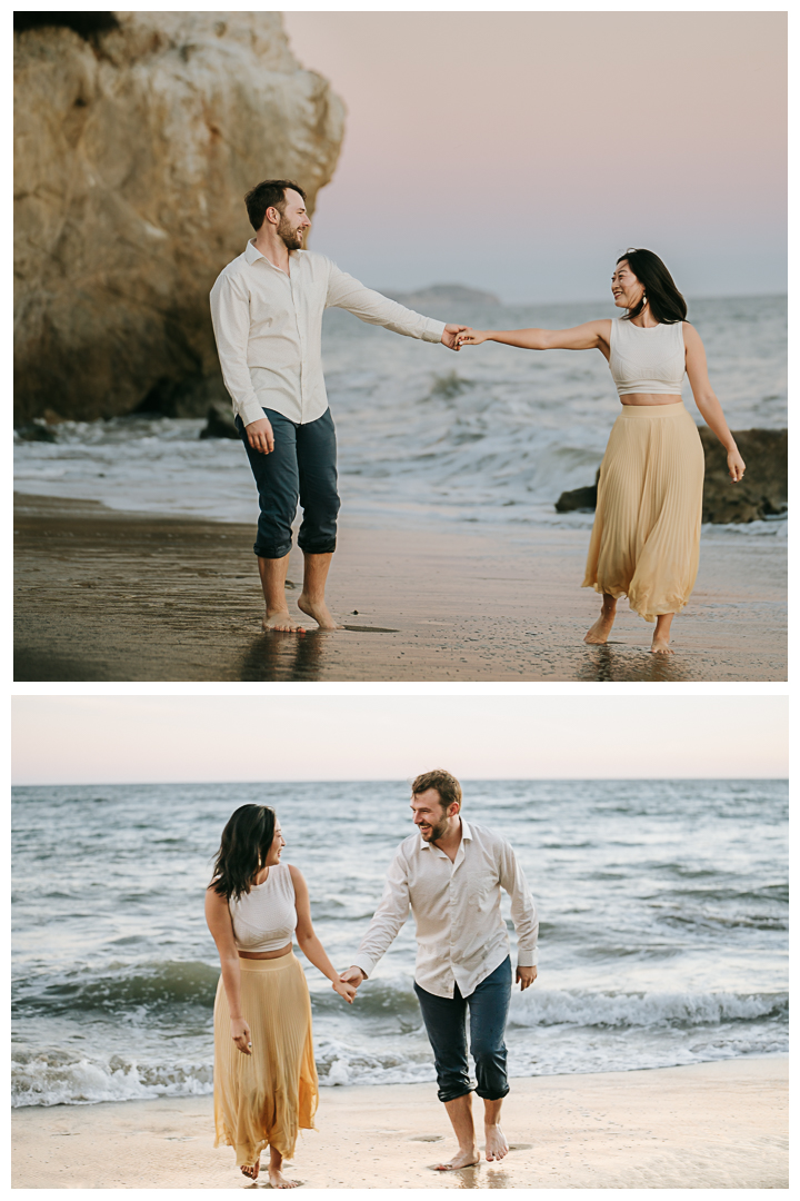 Surprise Proposal at El Matador in Malibu, California