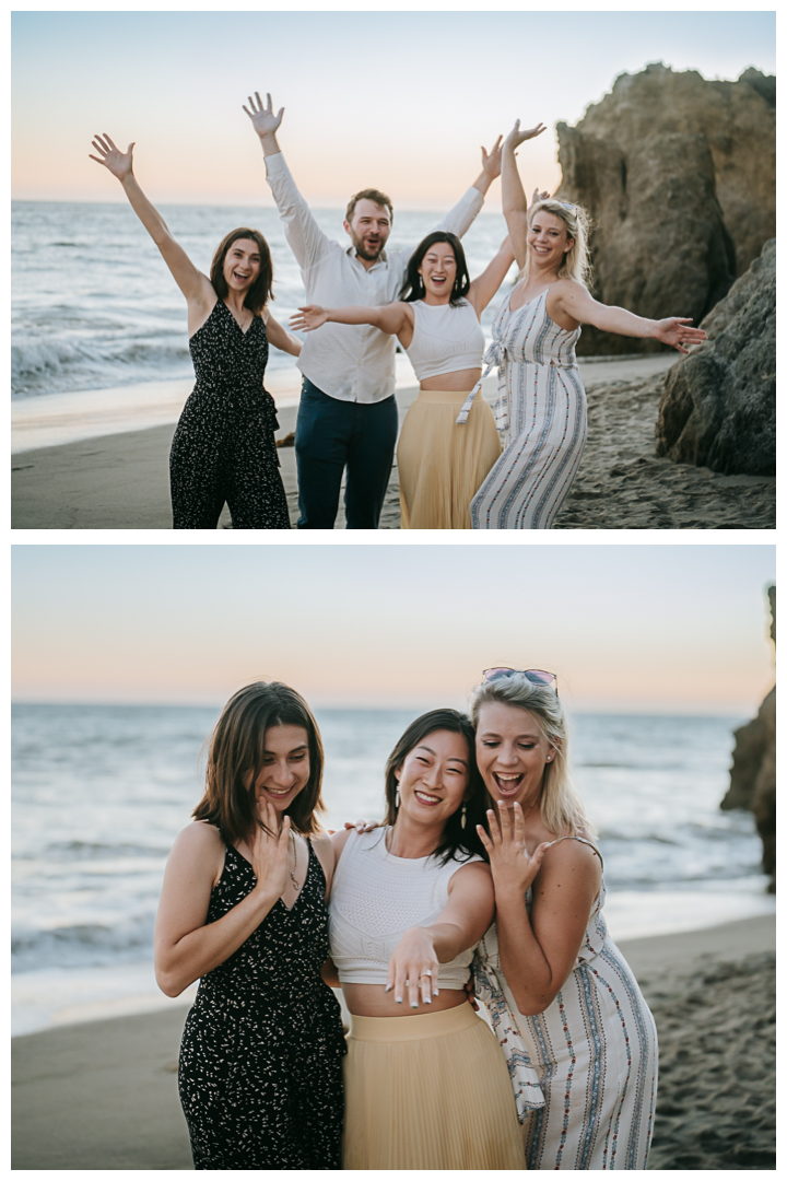 Surprise Proposal at El Matador in Malibu, California