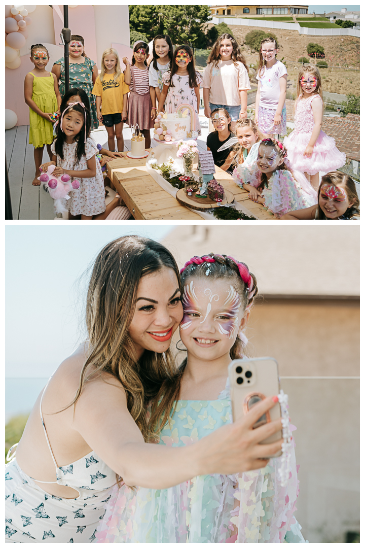 Fairy theme 8th birthday party at home in Palos Verdes, California
