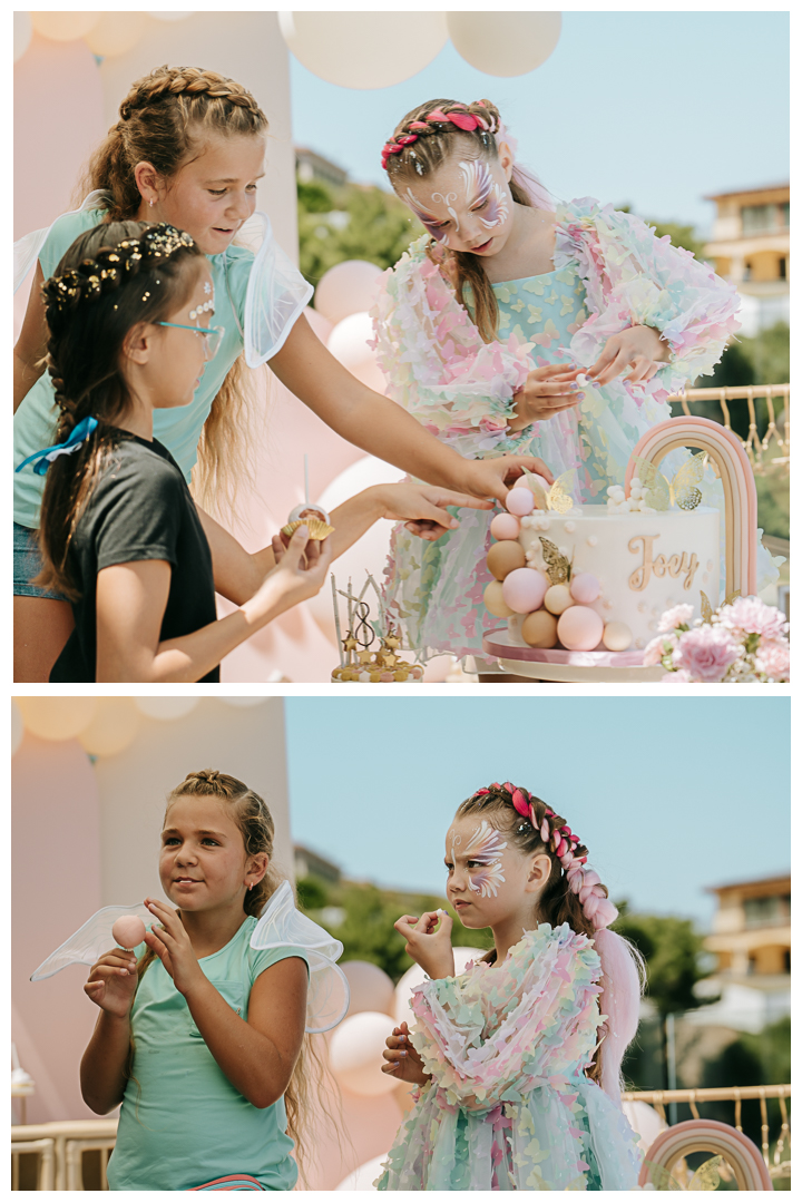 Fairy theme 8th birthday party at home in Palos Verdes, California