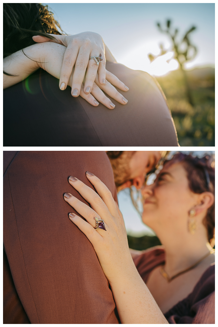 Joshua Tree National Park Engagement Photos Session in Joshua Tree, Riverside, California