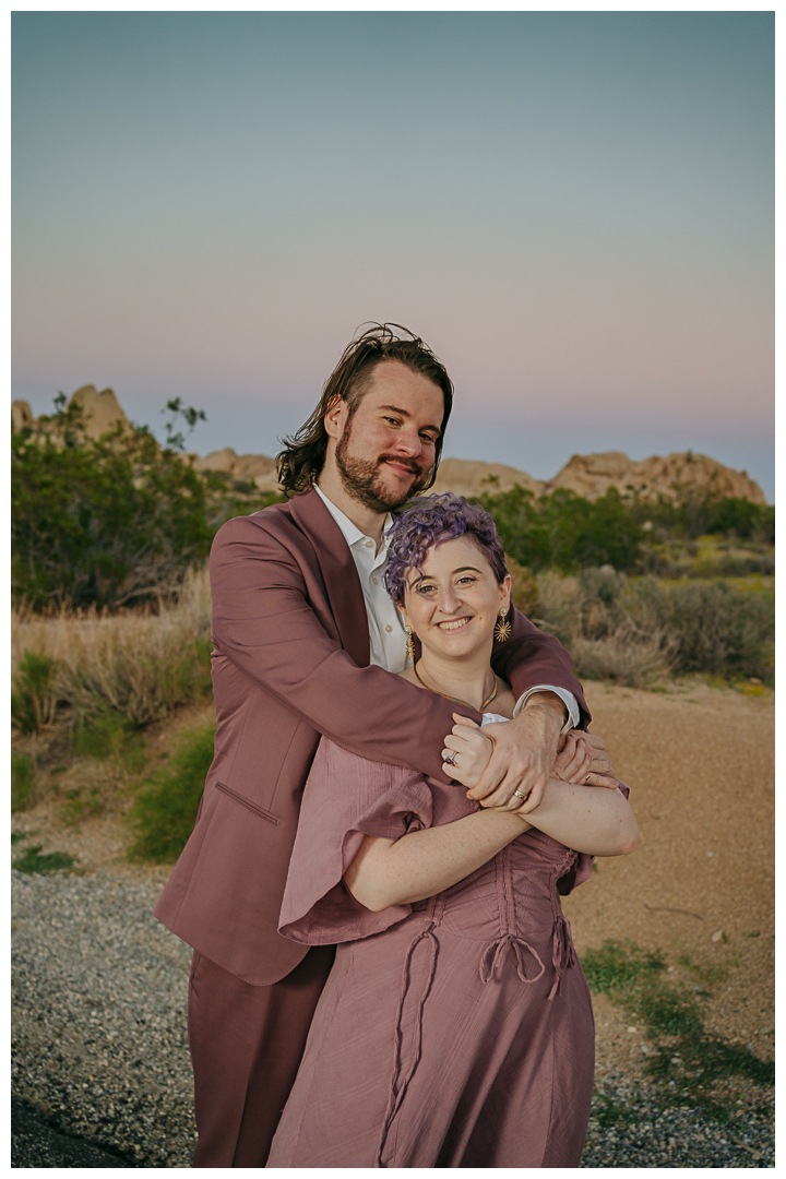 Joshua Tree National Park Engagement Photos Session in Joshua Tree, Riverside, California