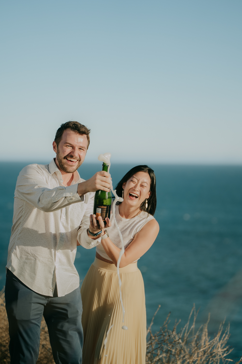 Surprise Proposal at El Matador in Malibu, California