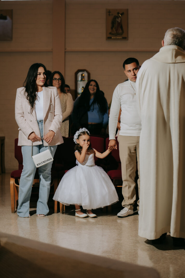 Baptism at St. Maria Goretti Catholic Church in Long Beach, California