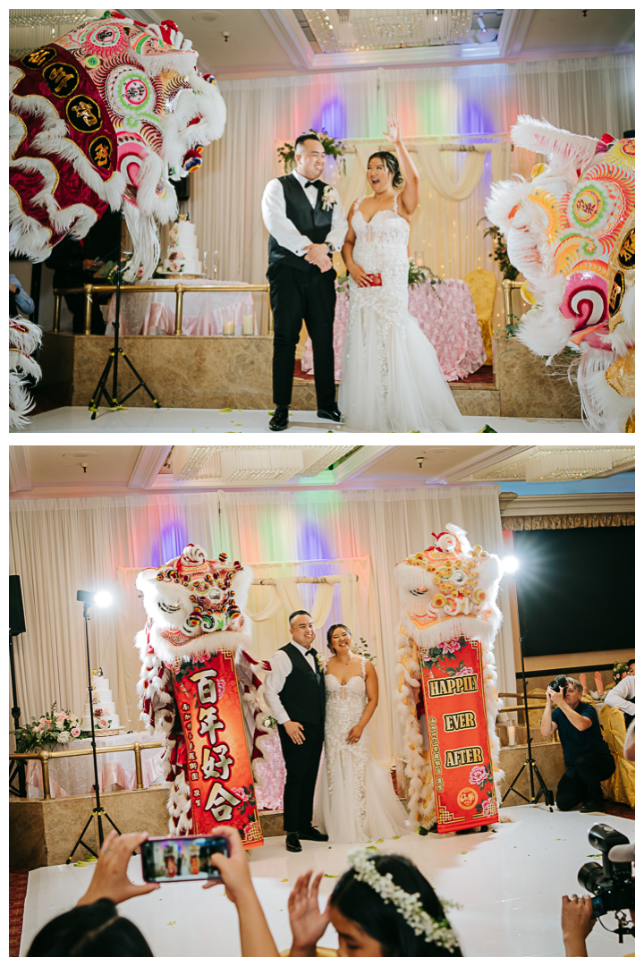 Chinese Wedding at Quiet Cannon in Montebello and NBC Seafood Restaurant in Monterey Park, Los Angeles, California