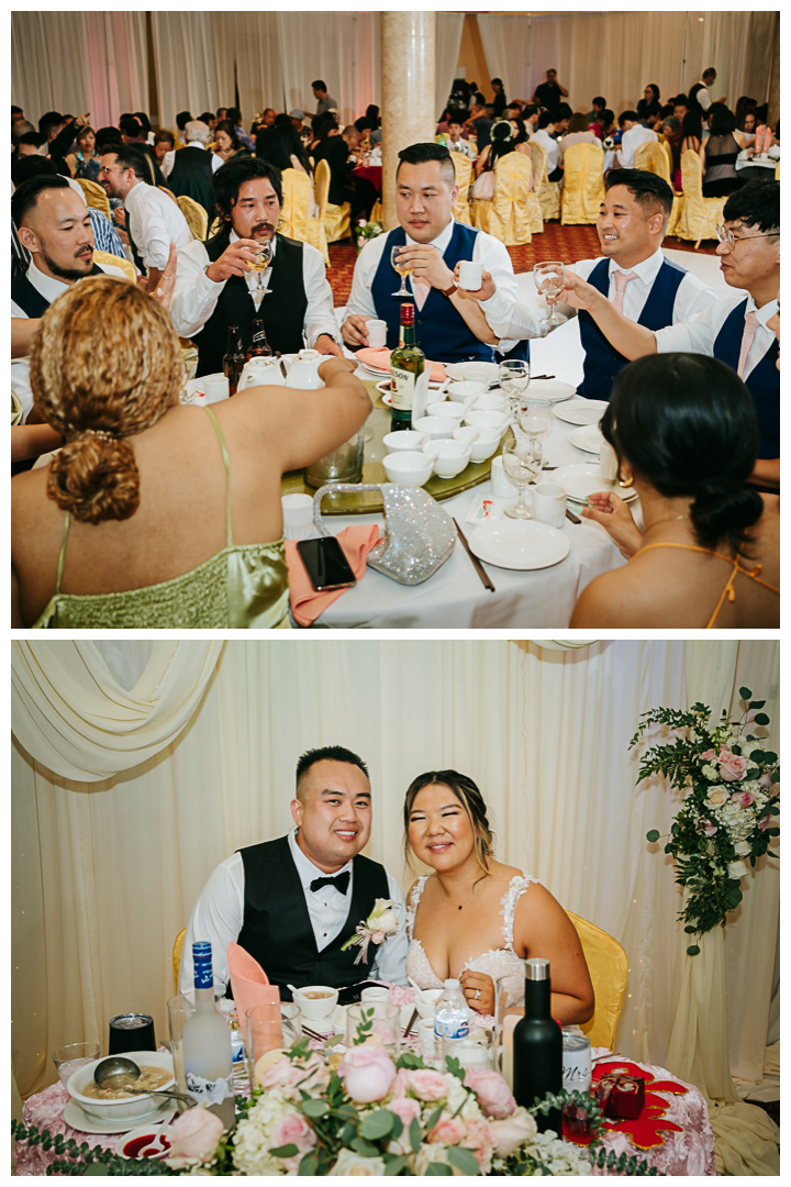 Chinese Wedding at Quiet Cannon in Montebello and NBC Seafood Restaurant in Monterey Park, Los Angeles, California