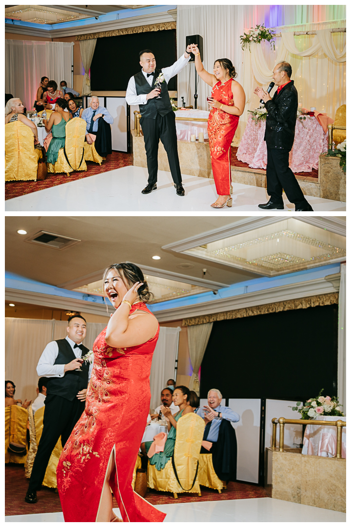 Chinese Wedding at Quiet Cannon in Montebello and NBC Seafood Restaurant in Monterey Park, Los Angeles, California