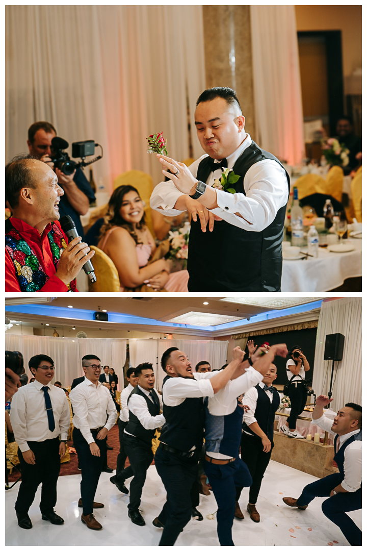 Chinese Wedding at Quiet Cannon in Montebello and NBC Seafood Restaurant in Monterey Park, Los Angeles, California