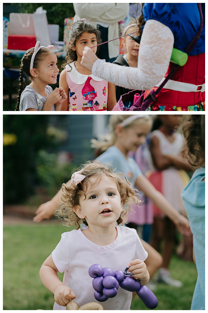 6th Birthday Party at home, Playa Del Rey, Los Angeles, California