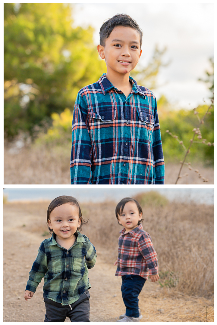 Family Photos at Christmas Tree Cove in Palos Verdes, California