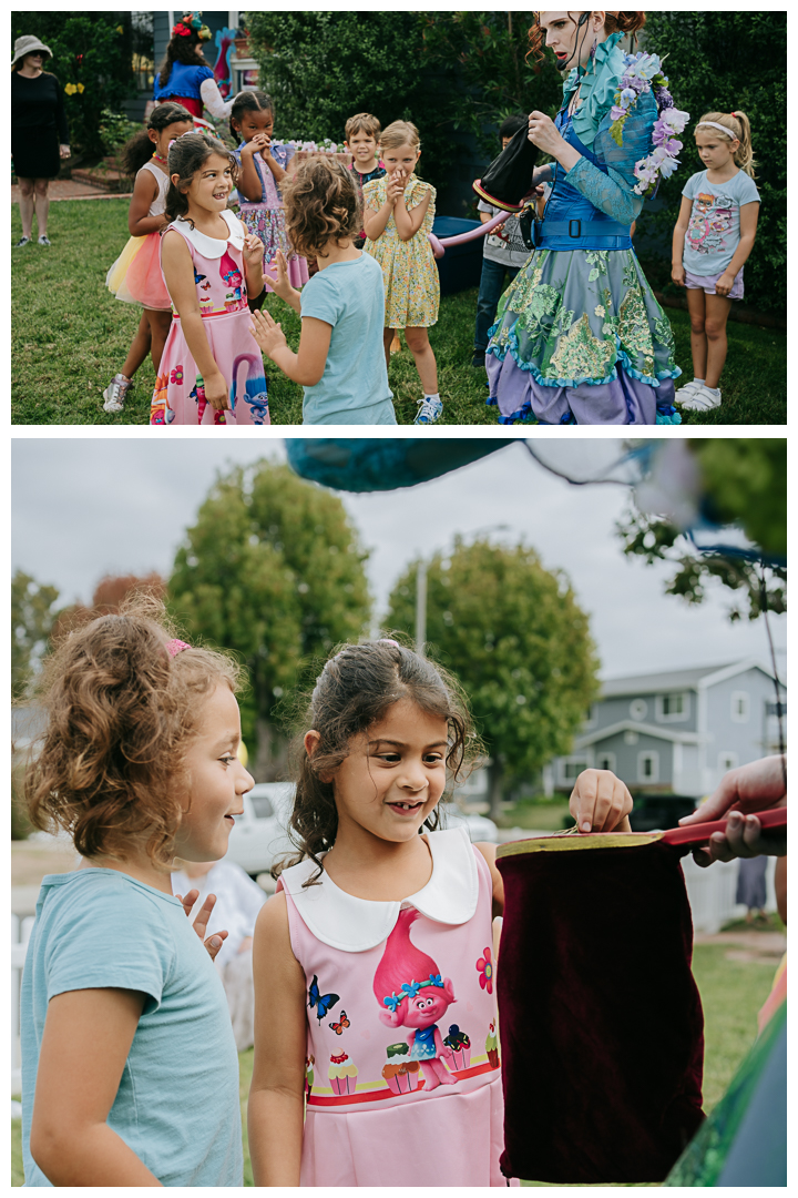 6th Birthday Party at home, Playa Del Rey, Los Angeles, California