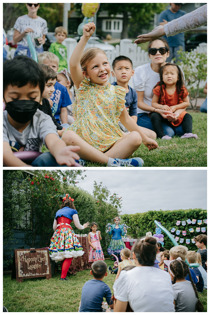 6th Birthday Party at home, Playa Del Rey, Los Angeles, California