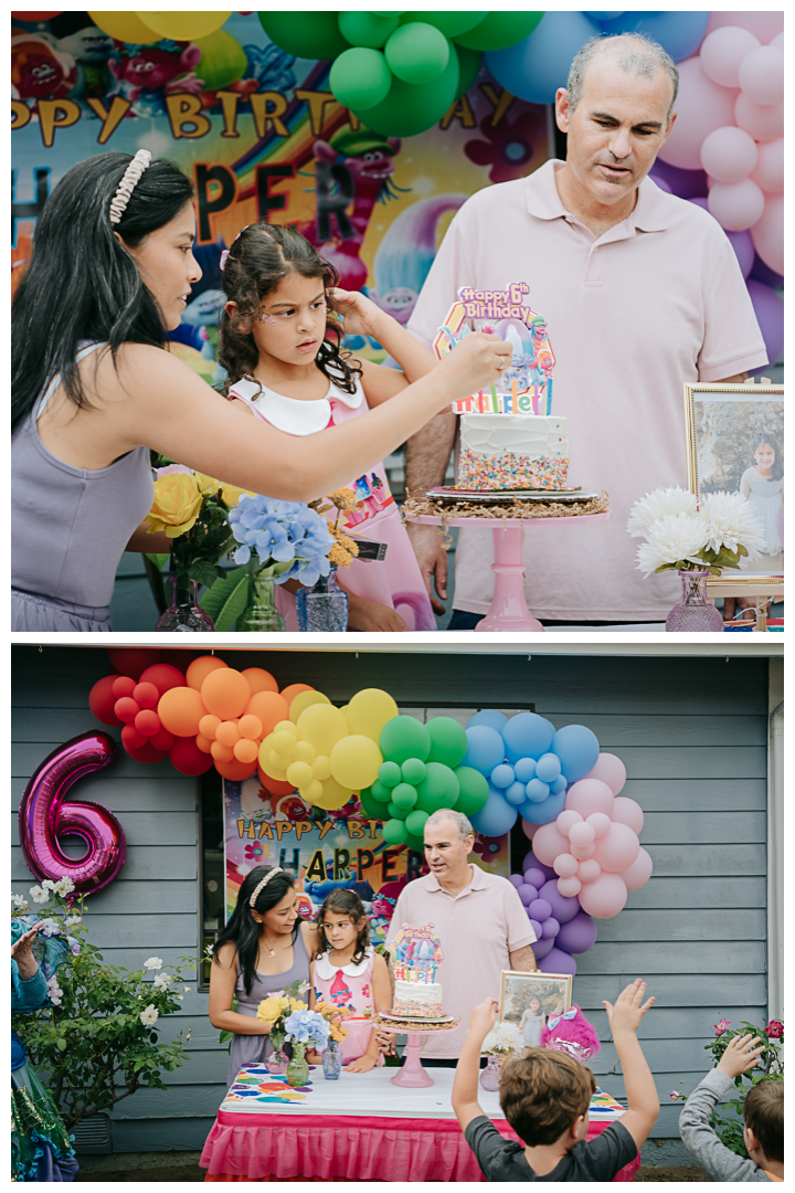 6th Birthday Party at home, Playa Del Rey, Los Angeles, California