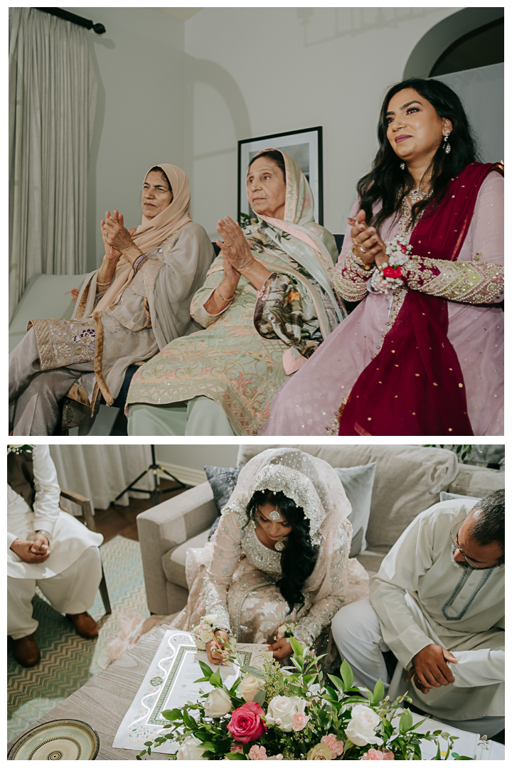 Nikkah Ceremony at The Villas by Terranea Resort and Beach in Palos Verdes, California