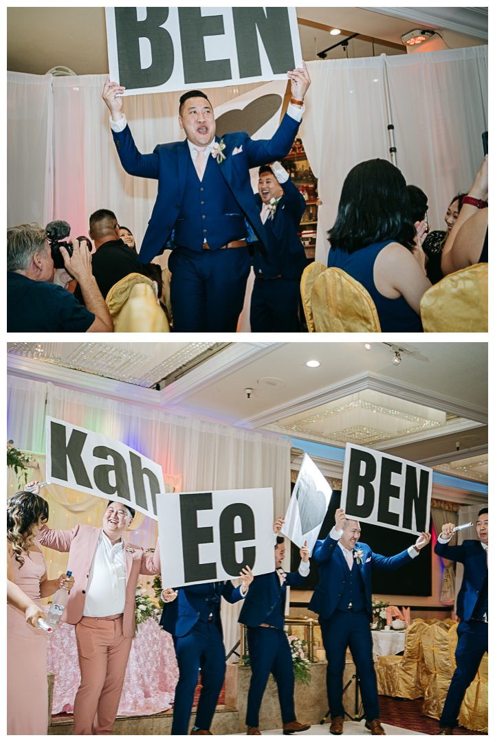 Chinese Wedding at Quiet Cannon in Montebello and NBC Seafood Restaurant in Monterey Park, Los Angeles, California