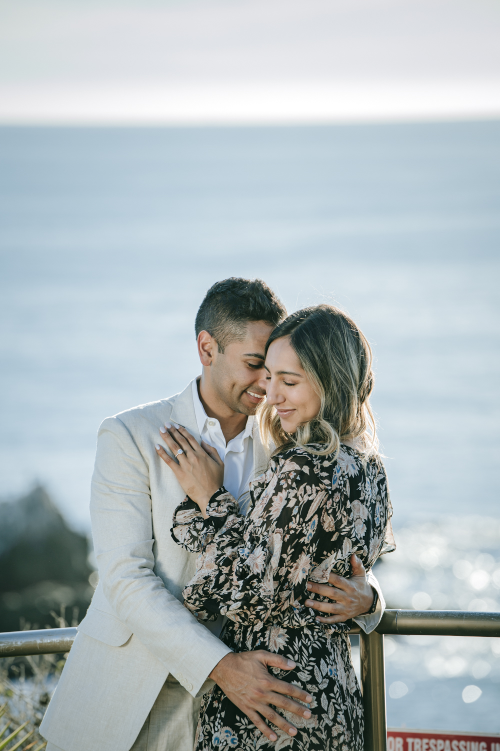 Surprise Proposal Ideas and Mini Engagement at Crescent Bay Park in Laguna Beach, Los Angeles, California