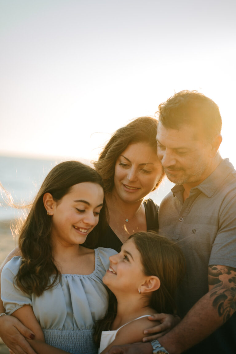Family Photos at Portuguese Bend Beach in Palos Verdes, Los Angeles, California