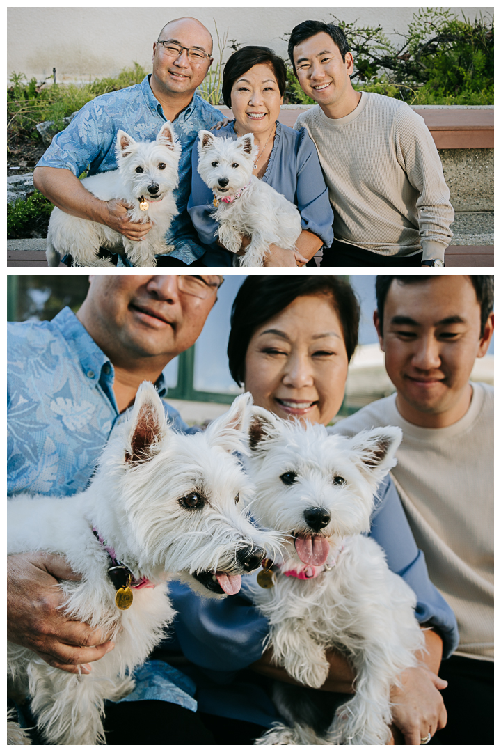 Family Photos at Pine Wind Garden in Torrance, Los Angeles, California