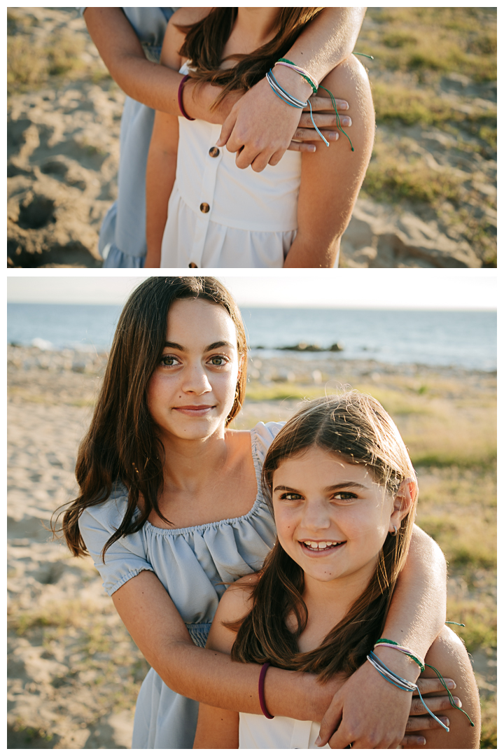 Family Photos at Portuguese Bend Beach in Palos Verdes, Los Angeles, California