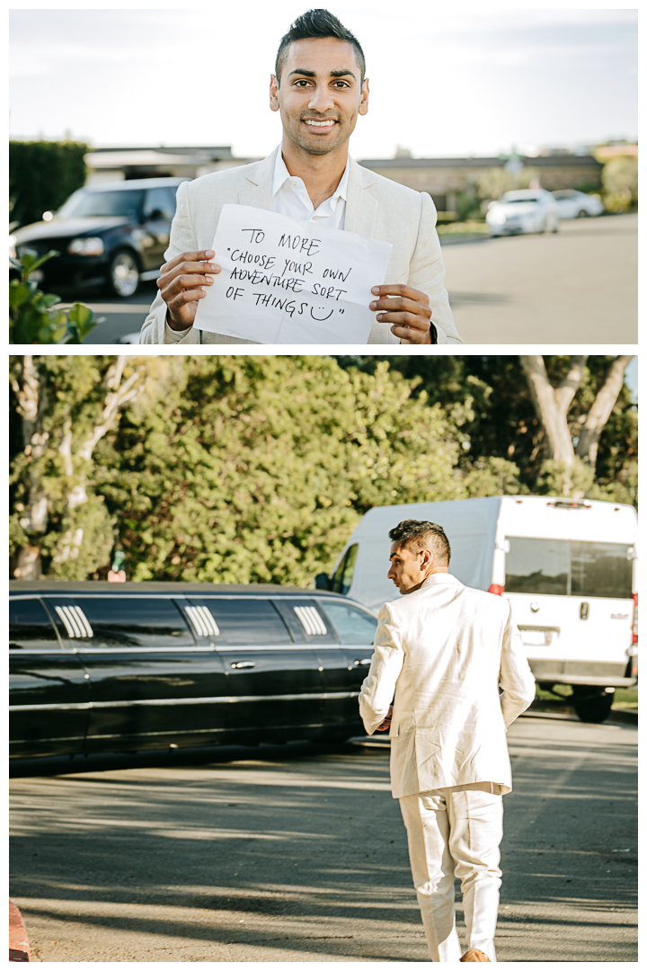 Surprise Proposal Ideas and Mini Engagement at Crescent Bay Park in Laguna Beach, Los Angeles, California