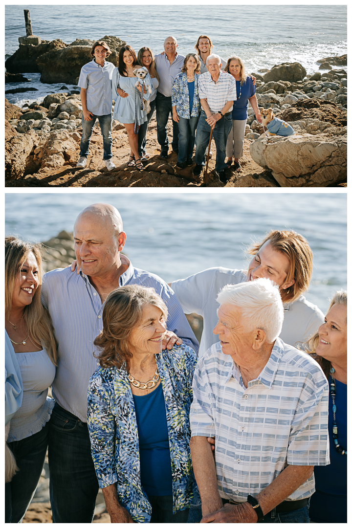 Family Photos at Terranea Resort and Beach in Palos Verdes, Los Angeles, California