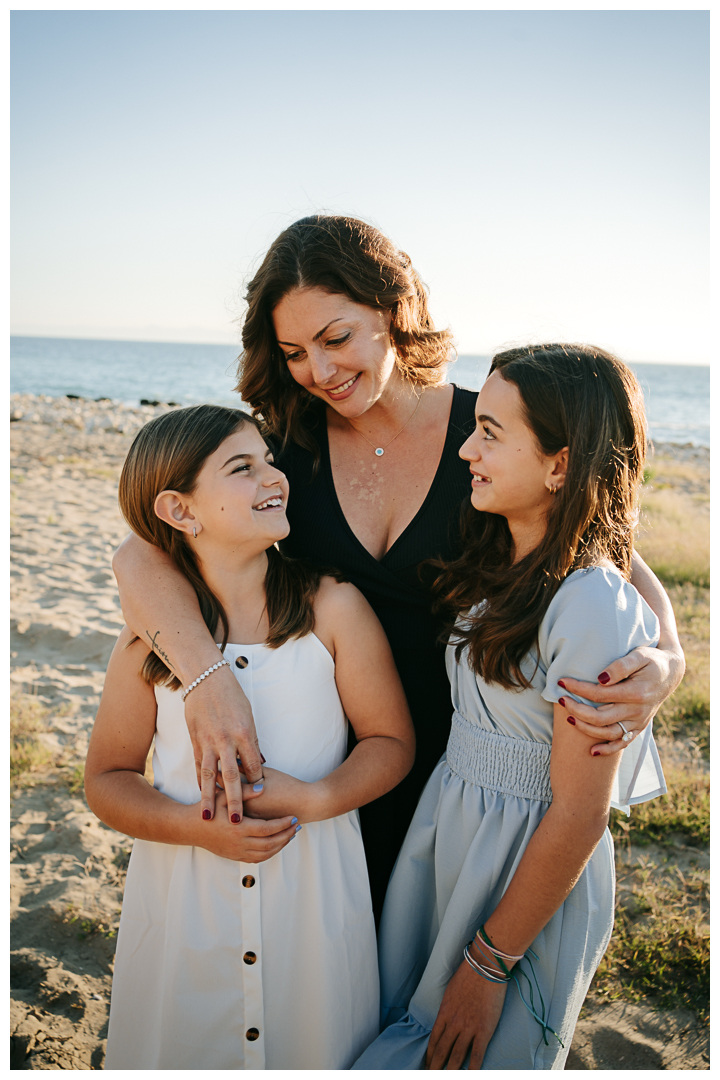 Family Photos at Portuguese Bend Beach in Palos Verdes, Los Angeles, California