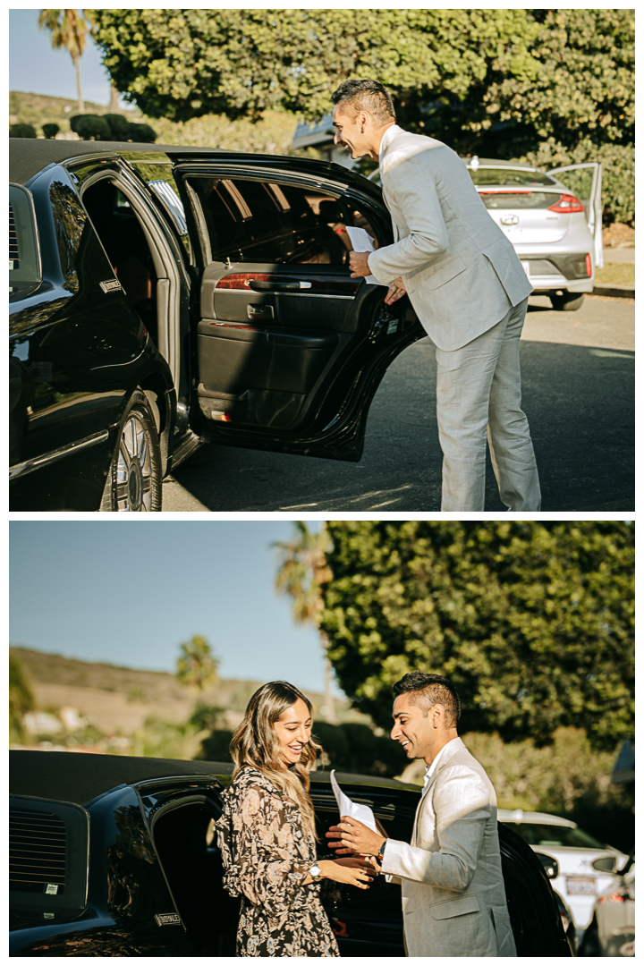 Surprise Proposal Ideas and Mini Engagement at Crescent Bay Park in Laguna Beach, Los Angeles, California