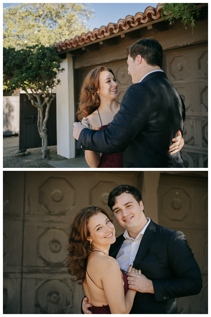 Marriage Proposal at Adamson House Museum in Malibu, Los Angeles, California