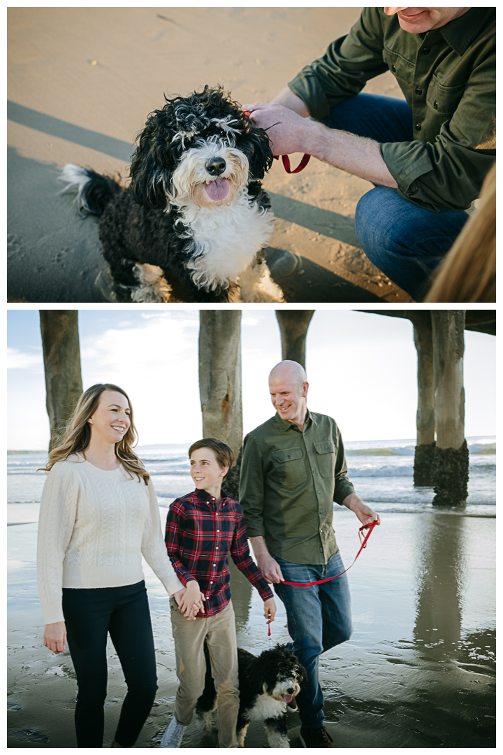 Family Photos at Manhattan Beach in Los Angeles, California