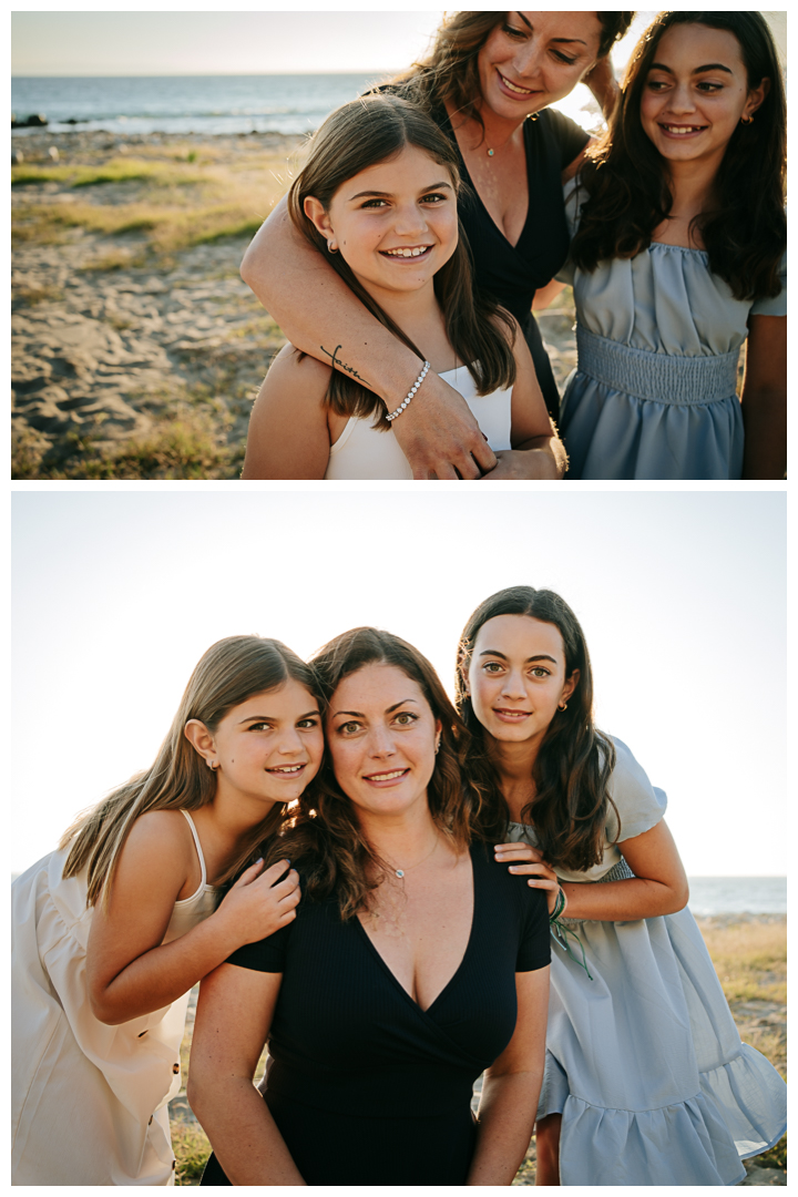 Family Photos at Portuguese Bend Beach in Palos Verdes, Los Angeles, California