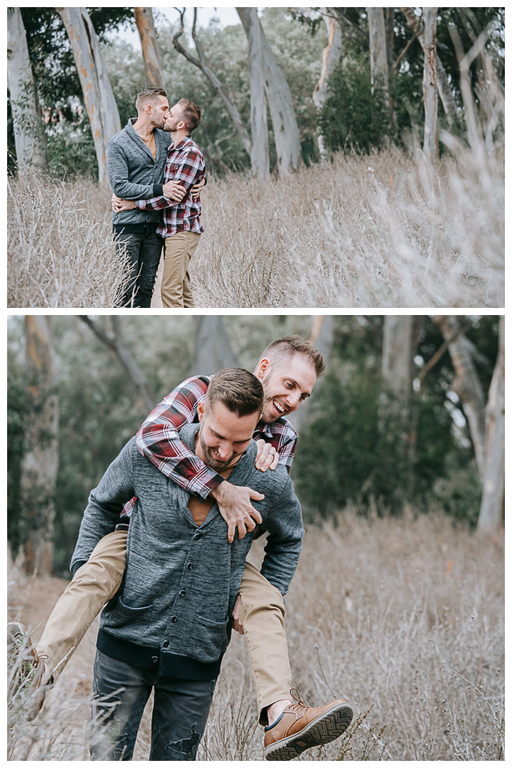 LGBTQ couple lifestyle adoption session in Palos Verdes, Malaga Cove, Los Angeles, California.