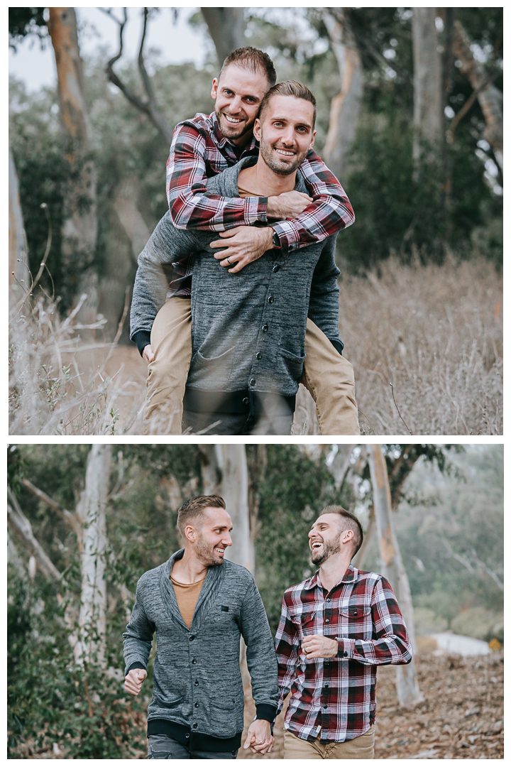 LGBTQ couple lifestyle adoption session in Palos Verdes, Malaga Cove, Los Angeles, California.