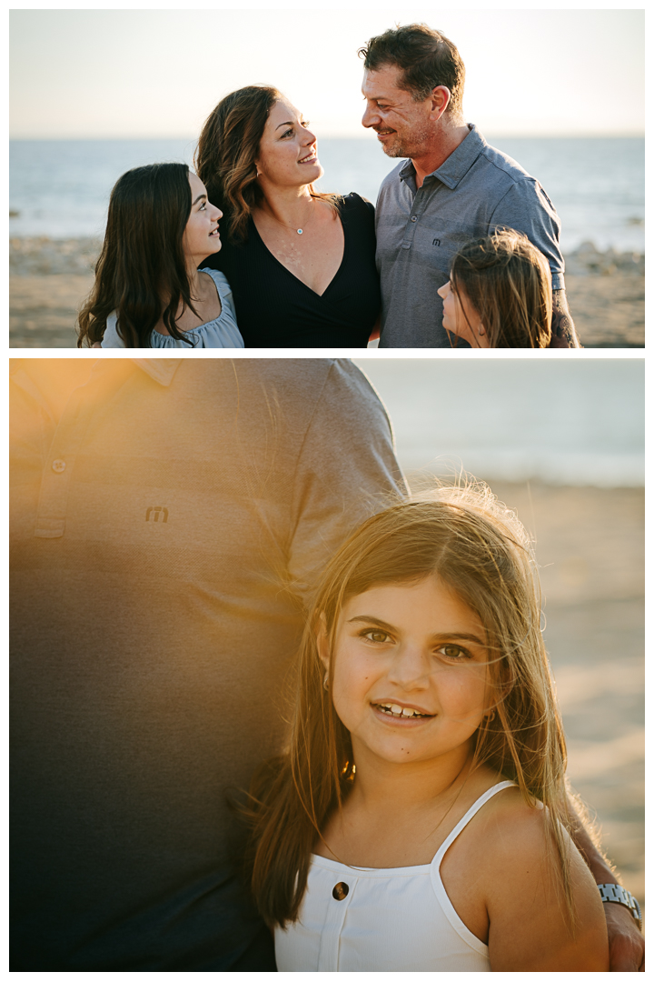 Family Photos at Portuguese Bend Beach in Palos Verdes, Los Angeles, California