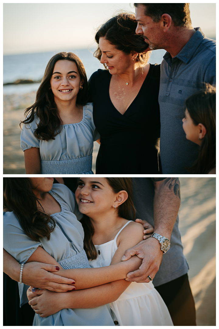 Family Photos at Portuguese Bend Beach in Palos Verdes, Los Angeles, California